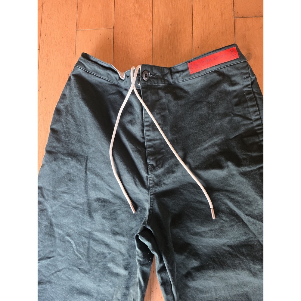 Just Don All City Workwares Green Carpenter Pants Boot Zip Men's Size L Y2K